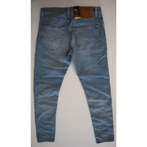 Levi’s 512 Men’s 31x32 Blue Stretch Slim Tapered Denim Jeans - Picture 2 of 6
